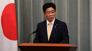 Katsunobu Kato, secrétaire général du Cabinet au Japon, assure que le coronavirus est l'une des causes de cette hausse