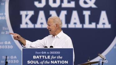 Joe Biden retourne en Géorgie pour un meeting visant à remporter le Sénat