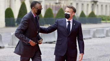 Les deux chefs d'Etat cherchent à réchauffer les relations entre la France et le Rwanda