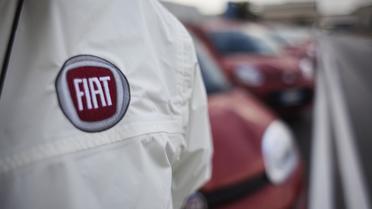Le logo de la marque automobile Fiat [Andrea Baldo / AFP/Archives]