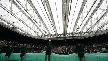 Le court central de Wimbledon le 27 juin 2012 [Andrew Yates / AFP/Archives]