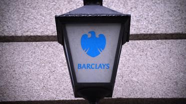 Le logo de la Barclays à Londres [Carl Court / AFP/Archives]