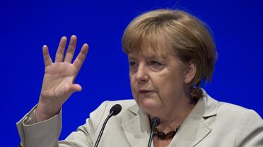 La chancelière Angela Merkel, le 25 septembre 2012 à Berlin [John Macdougall / AFP/Archives]