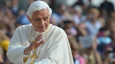 Le pape Benoît XVI, place Saint-Pierre, le 17 octobre 2012 à Rome [Vincenzo Pinto / AFP/Archives]