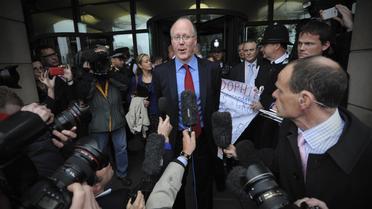 George Entwistle le 23 octobre 2012 à Londres [Carl Court / AFP/Archives]