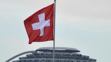 Le drapeau suisse [Odd Andersen / AFP/Archives]