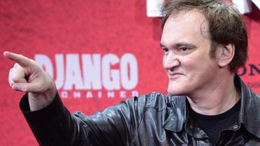 Le réalisateur américain Quentin Tarantino, le 8 janvier 2013, pour la première de son film "Django Unchained" à Berlin [John Macdougall / AFP/Archives]