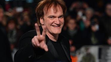 Quentin Tarantino, réalisateur de "Django Unchained", le 10 janvier 2013 à Londres [Leon Neal / AFP/Archives]