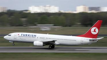 Un Boeing 737-800 de la compagnie Turkish Airlines [John Macdougall / AFP/Archives]