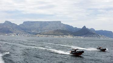 La ville sud-africaine du Cap vue depuis la mer lors d'une traversée en bateau vers Robben Island, en 2009 [Gianluigi Guercia / AFP]