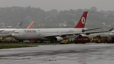 Un avion de la compagnie Turkish Airlines, le 4 septembre 2011 à l'aéroport de Bombay, en Inde [Punit Paranjpe / AFP/Archives]