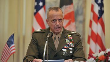 Le général John Allen, le 8 avril 2012 à Kaboul [Massoud Hossaini / AFP/Archives]