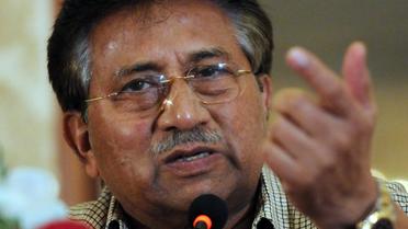 L'ancien président pakistanais, Pervez Musharraf lors d'une conférence de presse le 27 mars 2013 à Karachi [Asif Hassan / AFP/Archives]