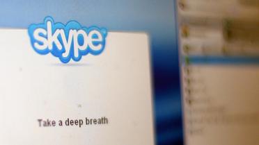 Le programme Skype [Mario Tama / Getty Images/AFP/Archives]