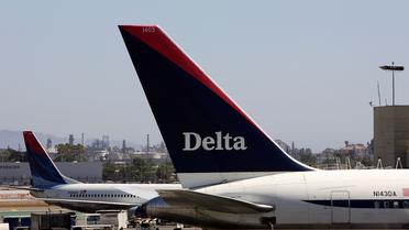 Un avion de Delta Airlines [David Mcnew / Getty Images/AFP/Archives]
