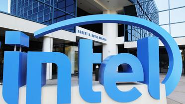 Le logo d'Intel [Justin Sullivan / Getty Images/AFP/Archives]