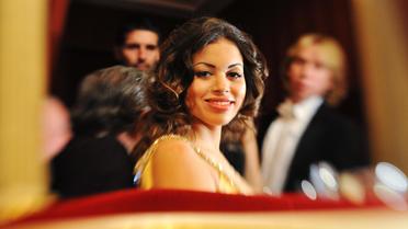 Karima El Mahroug, alias "Ruby", photographiée le 3 mars 2011 à l'opéra de Vienne, en Autriche [Joe Klamar / AFP/Archives]