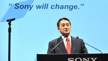 Kazuo Hirai, le PDG de Sony, le 12 avril 2012 à Tokyo [Kazuhiro Nogi / AFP/Archives]