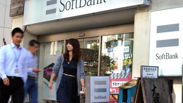 Une boutique Softbank à Tokyo, le 16 octobre 2012 [Yoshikazu Tsuno / AFP]