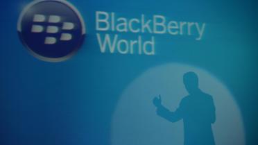 Le logo BlackBerry [Adek Berry / AFP/Archives]