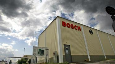 Vue extérieur de l'entreprise Bosch (équipement automobile) à Vénissieux (Rhône-Alpes) [Fred Dufour / AFP/Archives]