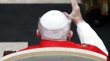 Le pape Jean-Paul II en 2005 au Vatican [Alberto Pizzoli / AFP/Archives]