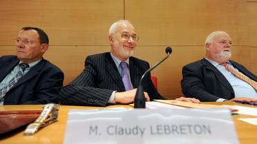 Claudy Lebreton, au centre, président de l'ADF, le 15 septembre 2008 à Paris [Lionel Bonaventure / AFP/Archives]