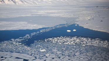 De la glace dans l'océan Arctique [Pierre-Henry Deshayes / AFP/Archives]