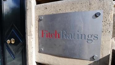 Le logo de l'agence d'évaluation financière Fitch Ratings [Miguel Medina / AFP/Archives]