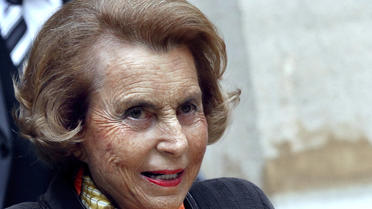 La milliardaire Lilianne Bettencourt, en octobre 2011 à Paris [Francois Guillot / AFP/Archives]