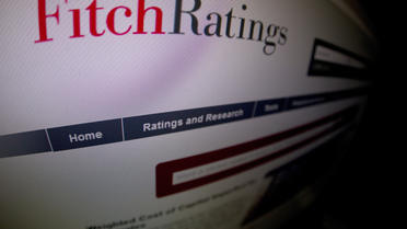 Le site internet de Fitch, le 17 janvier 2012 [Joel Saget / AFP/Archives]