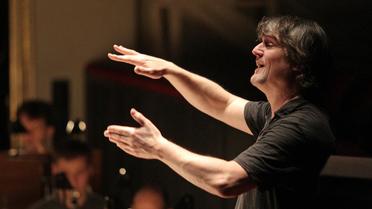 Le chef d'orchestre allemand Ingo Metzmacher, le 20 janvier 2012 à Vienne [Dieter Nagl / AFP/Archives]