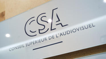 Photo du logo du Conseil Supérieur de l'Audiovisuel (CSA) [Thomas Samson / AFP/Archives]
