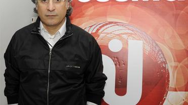 Nabil Karoui, directeur de la chaîne tunisienne Nessma TV, le 3 mai 2012 à Tunis [Fethi Belaid / AFP/Archives]
