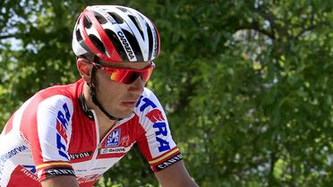 L'Espagnol Joaquim Rodriguez, lors d'une étape du Tour d'Italie le 13 mai 2012. [Luk Benies / AFP/Archives]