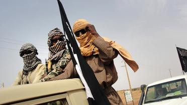 Des combattants islamistes du Mujao près de Gao, dans le nord du Mali, le 7 août 2012 [Romaric Ollo Hien / AFP/Archives]