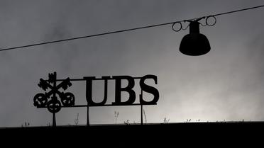 Le logo de la banque UBS [Fabrice Coffrini / AFP/Archives]