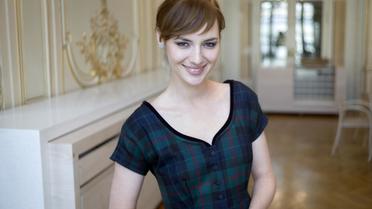 La comédienne Louise Bourgoin le 18 octobre 2012 à Paris, au musée d'Orsay [Fred Dufour / AFP]