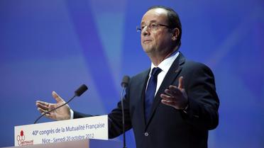 François Hollande à Nice, le 20 octobre 2012 [Valery Hache / AFP/Archives]