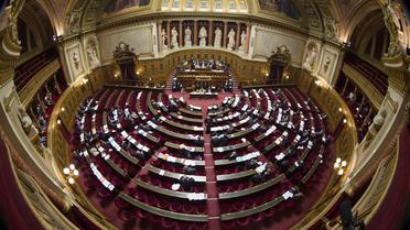 Vue de l'intérieur du Sénat [Joel Saget / AFP/Archives]