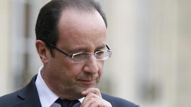 Le président François Hollande, le 17 novembre 2012 à l'Elysée [Kenzo Tribouillard / AFP]