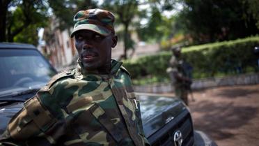 Le général Sultani Makenga, le 25 novembre 2012, à Goma [Phil Moore / AFP/Archives]