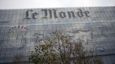 Le siège du quotidien Le Monde, à Paris [Fred Dufour / AFP/Archives]