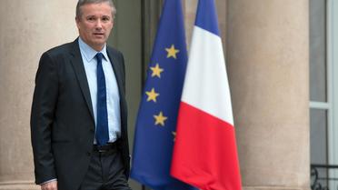 Le leader de Debout la République, Nicolas Dupont-Aignan, quitte l'Elysée, le 7 décembre 2012 à Paris [Bertrand Langlois / AFP/Archives]