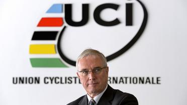 Le président de l'Union cycliste internationale (UCI) Pat McQuaid le 13 décembre 2012 à Aigle (Suisse) [Fabrice Coffrini / AFP/Archives]