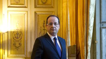 François Hollande, le 17 décembre 2012 à l'Elysée [Bertrand Langlois / AFP]