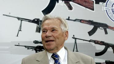 Mikhaïl Kalachnikov, père du célèbre fusil d'assaut produit en Russie, le 7 août 2007 à Izhevsk [Maxim Marmur / AFP/Archives]