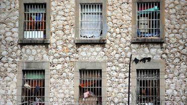 Des fenêtres d'une prison [Anne-Christine Poujoulat / AFP]
