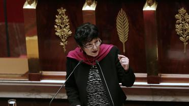 La ministre déléguée à la Famille, Dominique Bertinotti, le 29 janvier 2013 à l'Assemblée nationale à Paris [Jacques Demarthon / AFP/Archives]