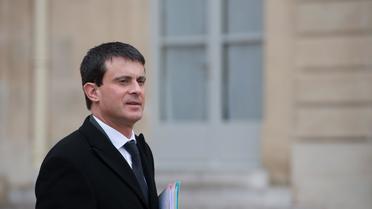 Le ministre de l'Intérieur Manuel Valls, le 6 février 2013 à Paris [Bertrand Langlois / AFP/Archives]